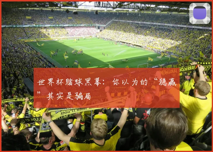 世界杯赌球黑幕:你以为的“稳赢”其实是骗局