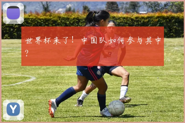 世界杯来了!中国队如何参与其中?